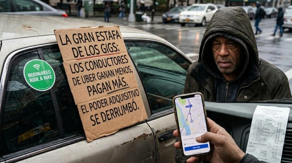 Estafa de Uber con ser tu propio jefe