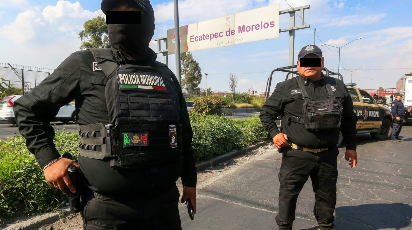 Policías del Estado de México y Ecatepec